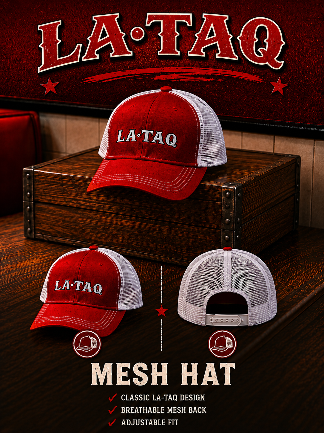 Classic Adjustable Mesh Cap